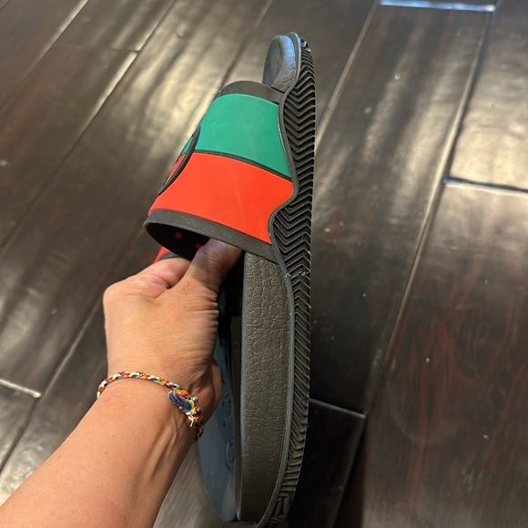Gucci black-red-green slide size 36 or US 6 - Picture 6 of 11